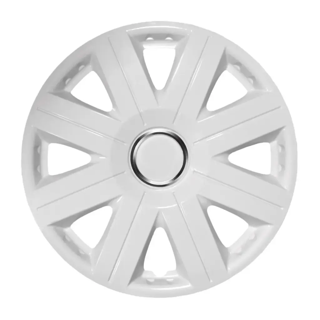 JUEGO 4 TAPACUBOS COSMOS BLANCO 15"