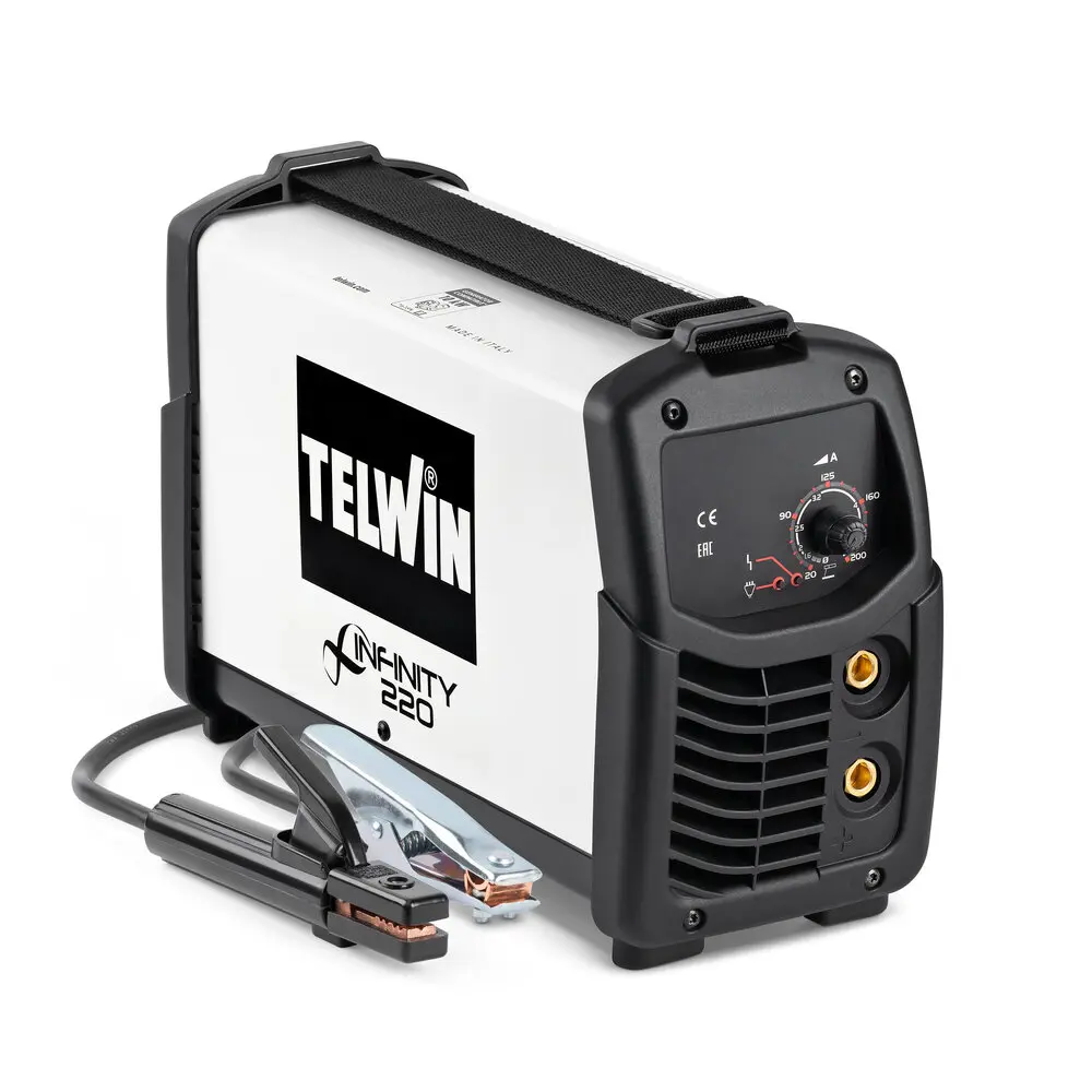 SOLDADORA DE ELECTRODO INVERTER INFINITY 220 + ACCESORIOS 816082 INFINITY 220