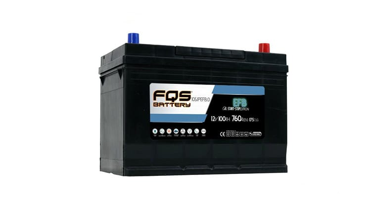 BATERIA 100Ah 760A +Der EFB STAR&STOP
