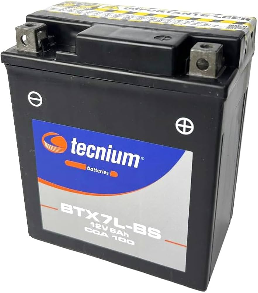 BATERIA MOTO 12V 6AH 100A CCA +D