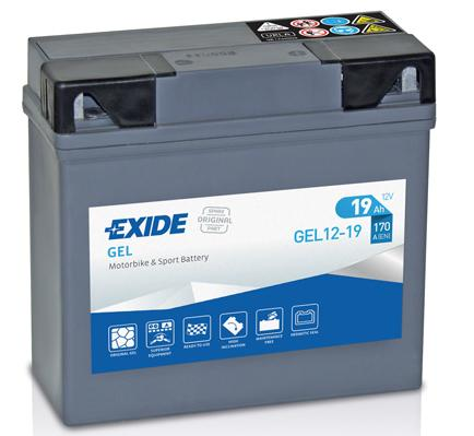 BATERIA MOTO 12V 19Ah GEL