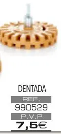 DISCO QUITA ADHESIVO DENTADA