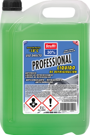 [KRA13045] REFRIGERANTE VERDE 30% 5 LITROS 
