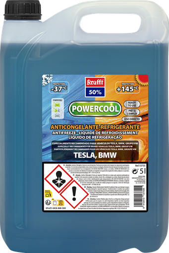 [KRA13755] ANTICONGELANTE 5L.50% AZUL