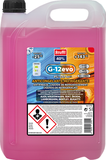 [KRA13795] REFRIG.ORGANICO 5L.40%,G-12 EVO