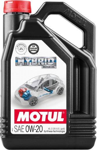 [MOT107142] ACEITE HYBRID 0W20,4L.