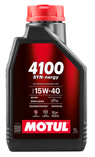 [MOT113149] ACEITE 4100 SYN-NERGY 15W40ACEITE 15W40 1L.4000