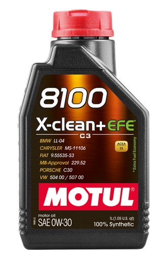 [MOT111657] 0W30,8000 X-CLEAN+EFE,1L.