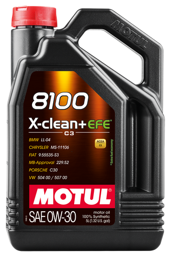 [MOT111678] 0W30 8100 X-CLEAN+EFE 5L.