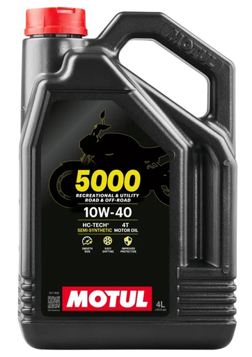 [MOT104056] 5000 10W40 4T,4L.