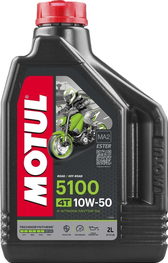 [MOT104075] ACEITE 10W50,4T,2L.5100