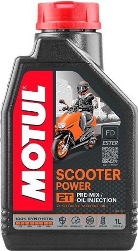 [MOT105881] ACEITE SCOOTER POWER 2T,1L.