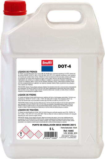 [KRA10065] LIQ.FRENOS DOT-4 5L.