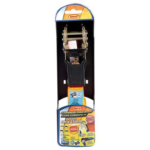 [POO441] CORREA 1" + CARRACA LONG. 5 m. NORMATIVA EN 12195-2:2000 ( 8 )