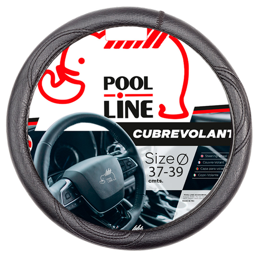 [POO608102] CUBREVOLANTE POLIPIEL "NATURAL" COLOR NEGRO MED. 37 - 39