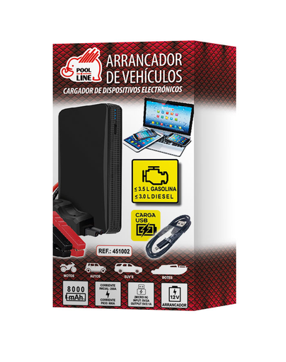 [POOAC451002] ARRANCADOR POWER JUMP 8,000MAH