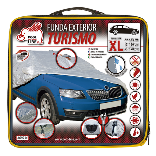 [POOAC660034] FUNDA EXTERIOR TURISMO RM CONFORT TALLA XL MED. 534 X 178 X 120 CM