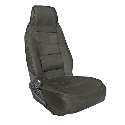 [POOAC663090] FUNDA ASIENTO ANATOMICA DRIVER POLIPIEL COLOR NEGRO / NEGRO