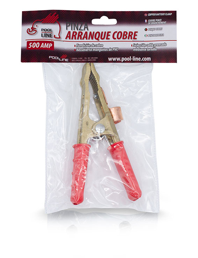 [POOAC708016] PINZA ARRANQUE MACIZA 400AMP ROJ