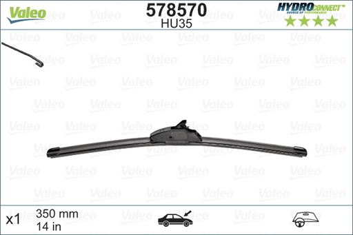 [VAL578570] ESCOB.L/PARAB.HU35 350MM.