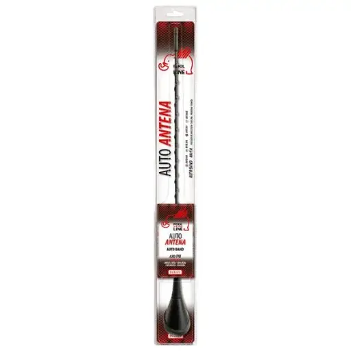 [POOAC913121] ANTENA GOLF VARILLA FIBRA LARGA CABLE 50CM 