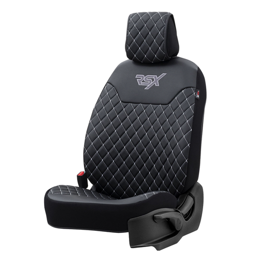 [POOACRSXD102] FUNDA DELANTERA POLIPIEL UNIVERSAL RSX DIAMOND COLOR NEGRA