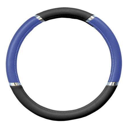 [KOS4801.40747AZ] CUBREVOLANTE MERCURIO AZUL Y NEGRO - Ø37 cm / Ø39 cm.