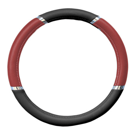 [KOS4801.40747RJ] CUBREVOLANTE MERCURIO ROJO Y NEGRO - Ø37 cm / Ø39 cm.