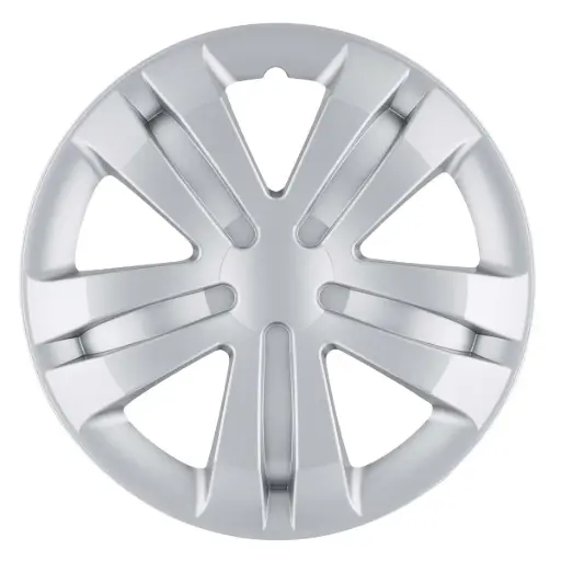 [KOS1102.0000411] JUEGO 4 TAPACUBOS BAVARIA PLATA 15"
