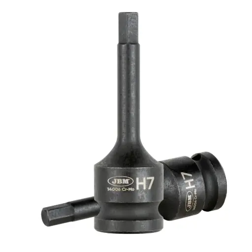 [JBM14006] LLAVE VASO 1/2" 7 MM. HEX. M.
