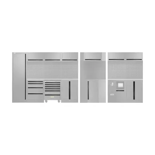 [JBM18043] SET TIRADORES NEGRO SERIE565