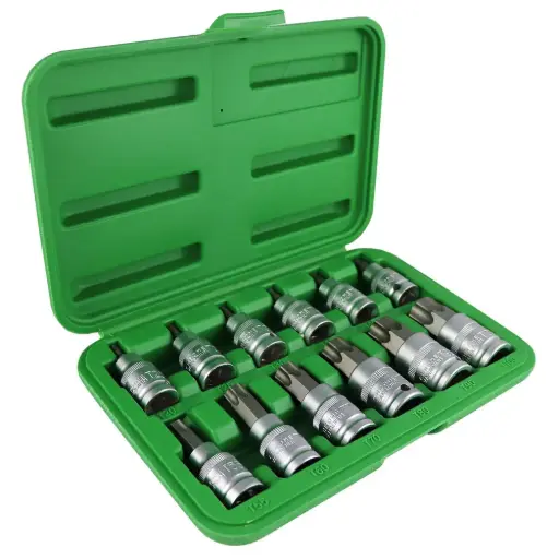 [JBM51261] SET 12 PIEZAS 1/2¨ PUNTA TORX 