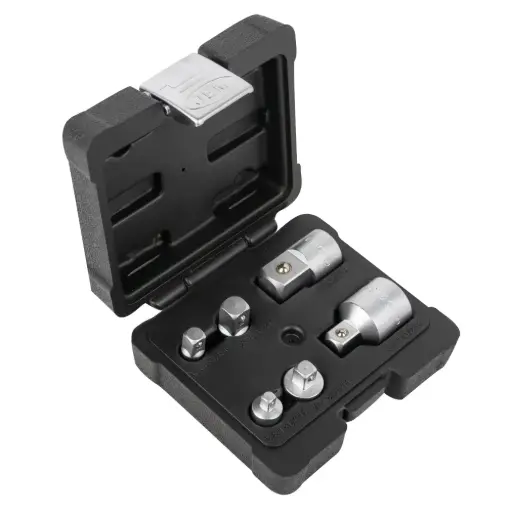 [JBM51333] SET DE 6 VASOS ADAPTADORES DE 1/4", 3/8", 1/2" Y 3/4"