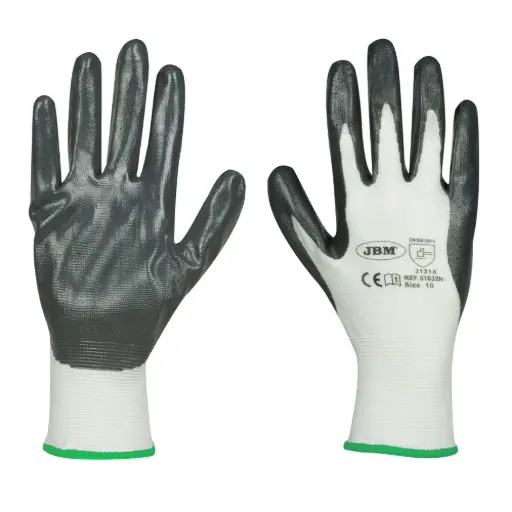 [JBM51398N] GUANTES CON PALMA REFORZADA DE NITRILO T.11 - MODELO NUEVO 