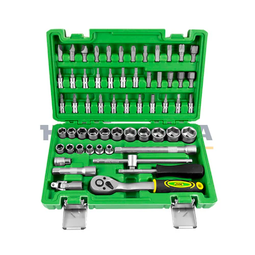 [JBM51819] ESTUCHE CON VASOS HEXAGONALES DE 3/8" 59 PIEZAS