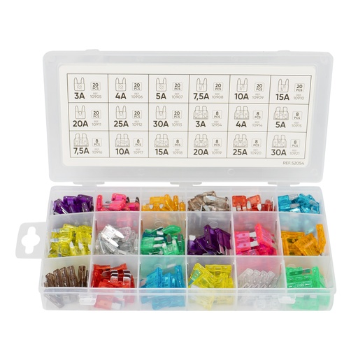 [JBM52054] ESTUCHE FUSIBLES 252 PIEZAS