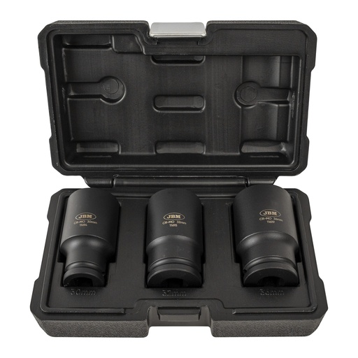 [JBM52694] J.LLAVES VASO 1/2" IMPACTO 3 UN.