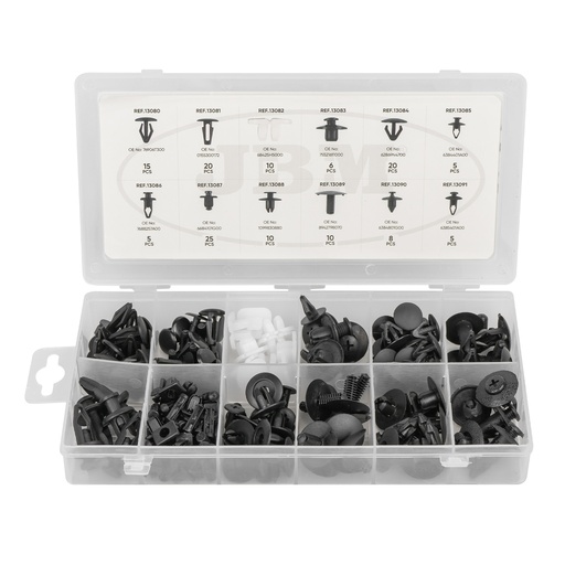 [JBM52894] ESTUCHE CLIPS PLASTICOS "NISSAN"