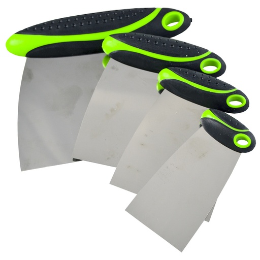 [JBM53339] SET 4 ESPATULAS DE ACERO