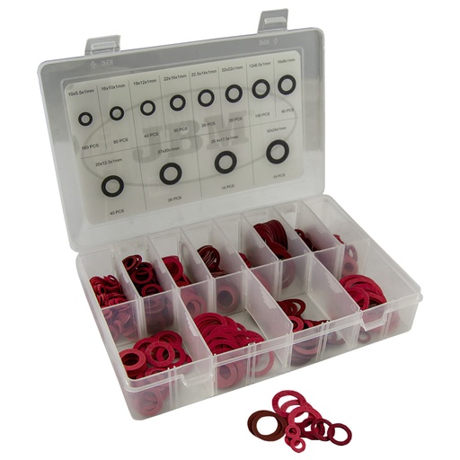 [JBM53381] ESTUCHE ARANDELAS FIBRA 600 PIEZ