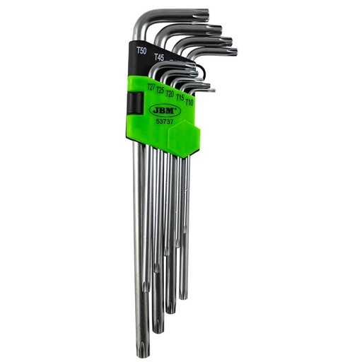 [JBM53737] J.LLAVES TORX ACODADAS 9 PIEZAS