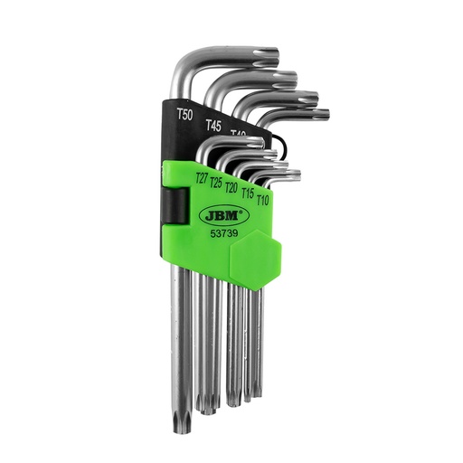 [JBM53739] SET 9 LLAVES TORX LARGAS