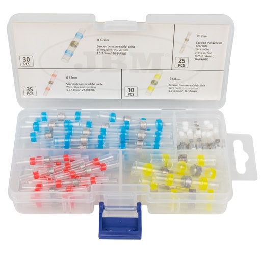 [JBM53992] SET DE MANGUITOS DE SOLDADURA TERMORETRÁCTILES 100PCS