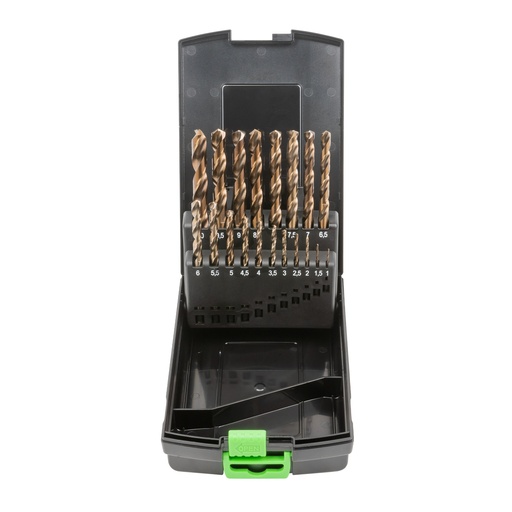 [JBM54313] ESTUCHE DE BROCAS HELICOIDALES 1-10MM COBALTO