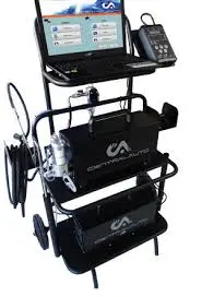 [TEKCARROP] CARRO PARA ANALIZADOR DE GASES