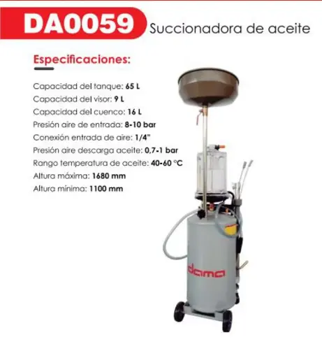 [DAMDA0059] HE/SUCCIONADORA ACEITE