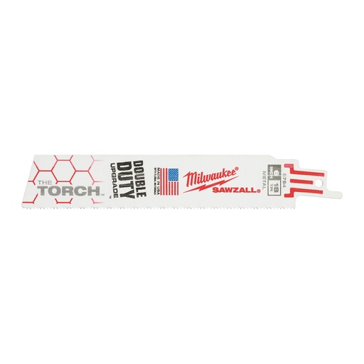 [MIL48475784] Hoja Sable THE TORCHÚ 150mm 18Tpi -5uds