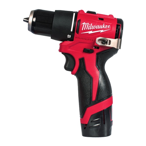 [MIL4933500422] Taladro percutor subcompacto M12Ú BRUSHLESS, 2 velocidades, par m ximo