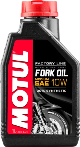 [MOT114078] FORK OIL FACTORY LINE MEDIUM 10W 1L