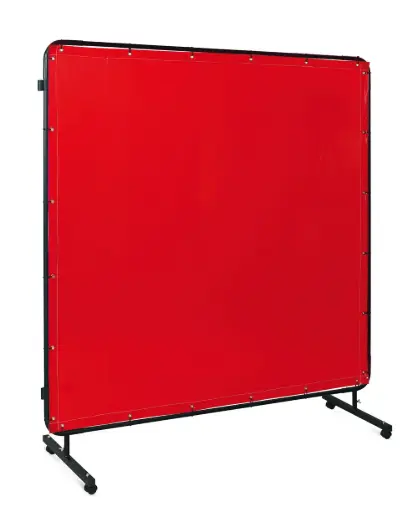 [TEL803508] KIT PANTALLA PROTECCION ROJA + SOPORTE
